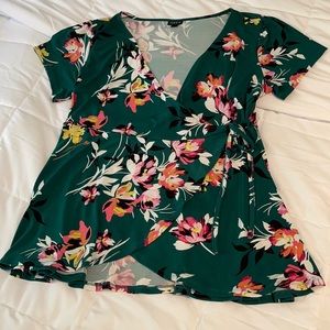 Torrid wrap shirt. Size 1X